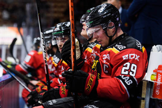 Luleås Erik Gustafsson deppar