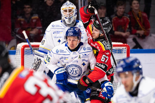 Leksands Patrik Noren och Luleås Konstantin Komarek