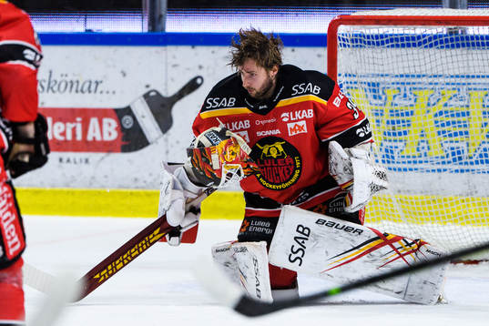 Luleås målvakt Joel Lassinantti