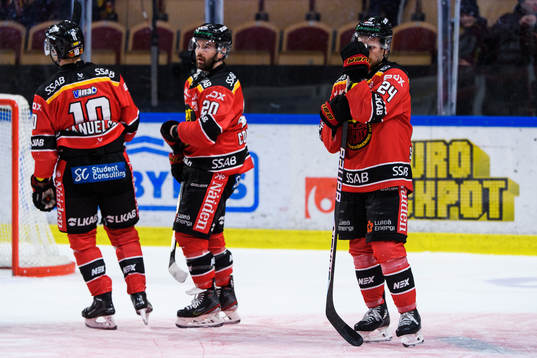 Luleås Einar Emanuelsson, Jack Connolly och Brendan