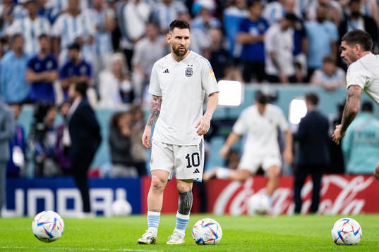 Lionel Messi of Argentina