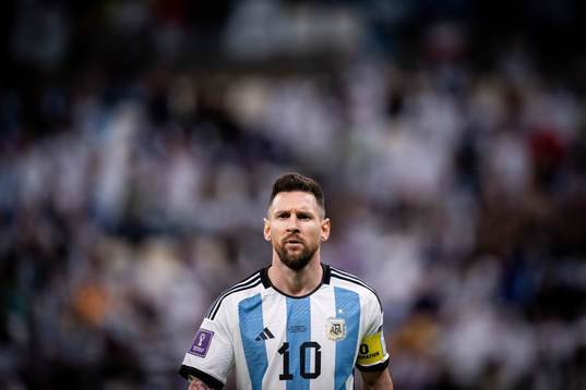 Lionel Messi of Argentina