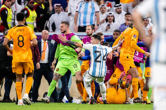 Goalkeeper Justin Bijlow of Netherlands reacts