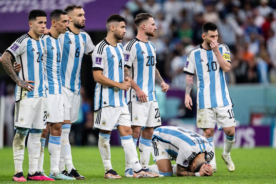 Enzo Fernandez, Angel de Maria, German Pezzella, Gonzalo