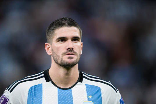 Rodrigo de Paul of Argentina