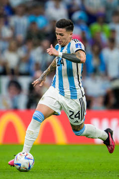 Enzo Fernandez of Argentina
