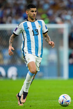 Cristian Romero of Argentina