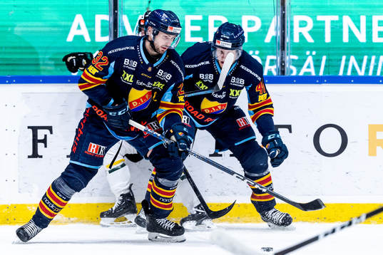 Djurgårdens Marcus Kruger och Alexander Falk