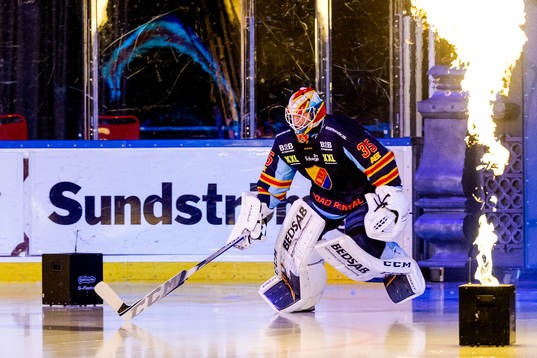 Djurgårdens målvakt Carl Lindbom