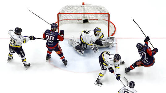 Mål gav Linköpings Vilmos Gallo förbi HV71s målvakt