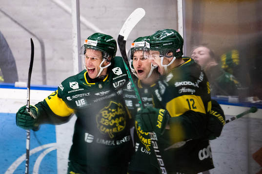 Björklövens Scott Pooley jublar