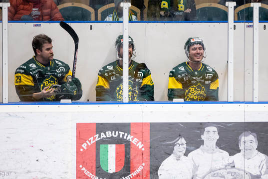 Björklövens Alexander Wiklund, Alex Hutchings och Elliot