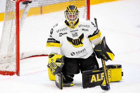 Västerås målvakt Ian Blomquist
