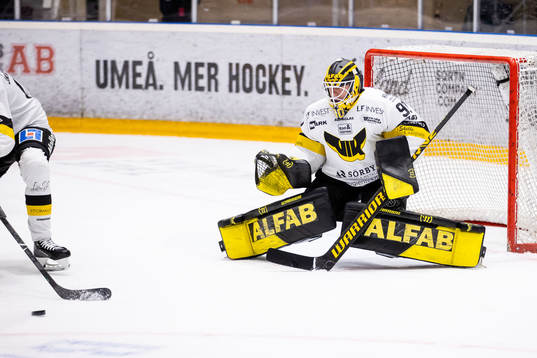 Västerås målvakt Ian Blomquist