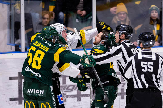 Irriterat mellan spelarna