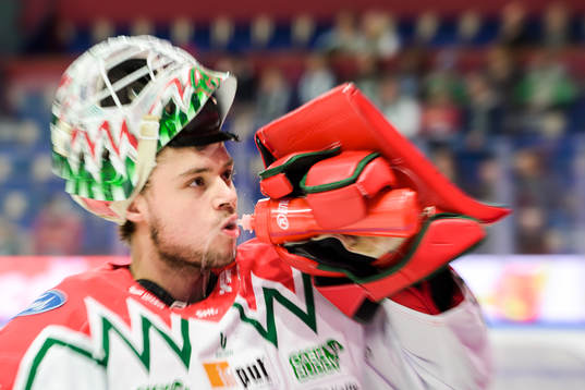 Frölundas målvakt Frederik Dichow