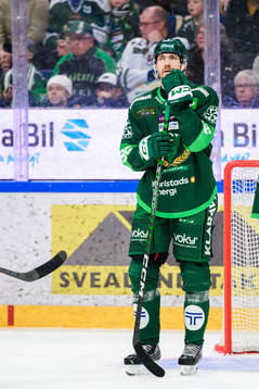 Färjestads August Tornberg deppar