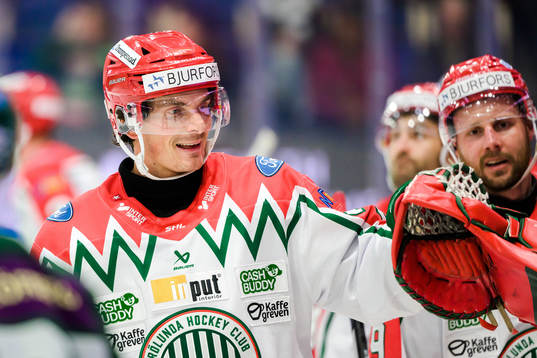 Frölundas Loui Eriksson jublar