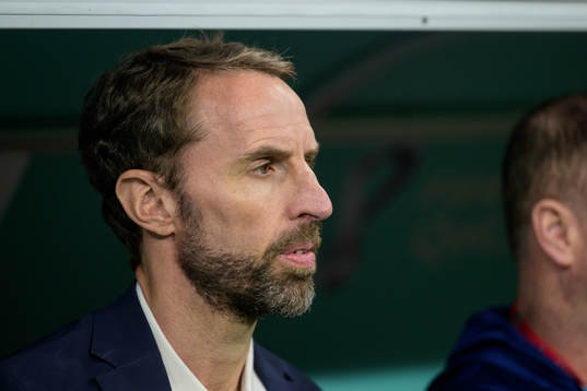 head coach Gareth Southgate of England