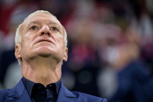 head coach Didier Deschamps of France