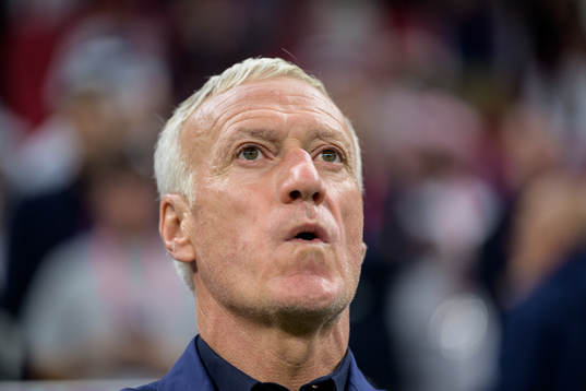 head coach Didier Deschamps of France