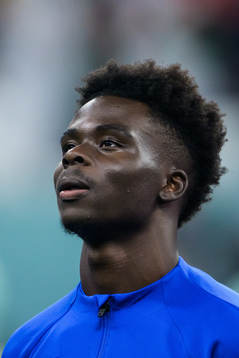 Bukayo Saka of England