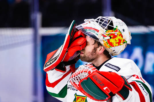 Moras målvakt Andreas Ljunggren deppar