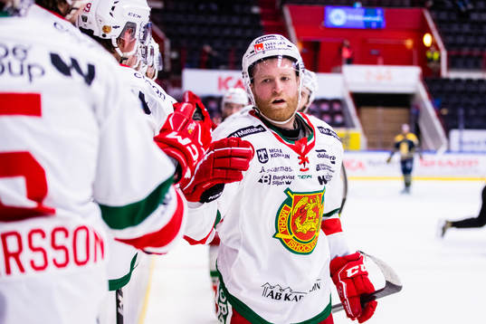 Moras Daniel Ljunggren jublar