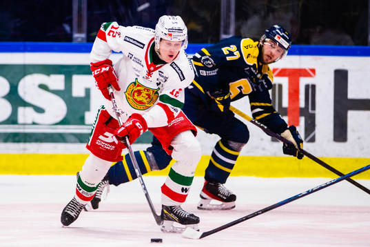 Moras Filip Björkman och Södertäljes Daniel Norbe