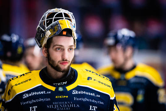 Södertäljes målvakt Nikita Tolopilo