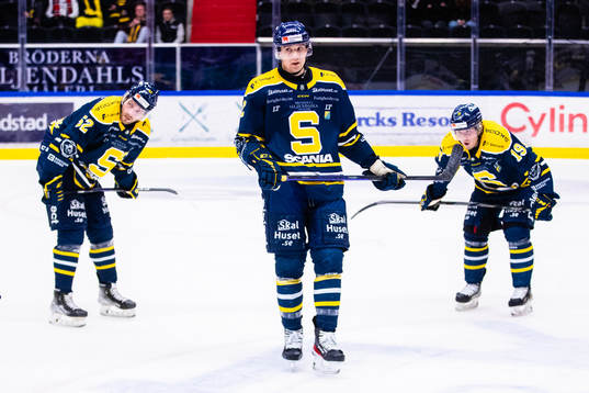 Södertäljes Christopher Liljewall  (v), Viktor Liljegren