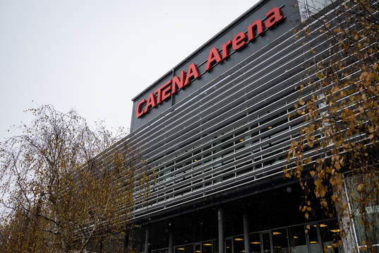 Exteriör av Catena Arena