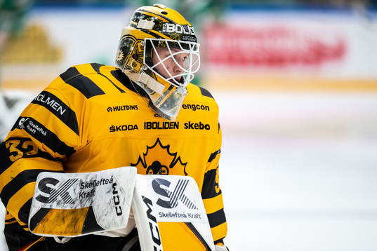 Skellefteås målvakt Linus Söderström