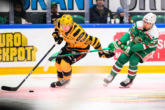 Skellefteås Rickard Hugg och Rögles Daniel Zaar