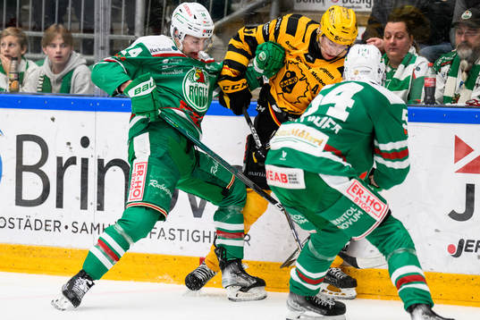 Rögles Marco Kasper och Skellefteås Pär Lindholm