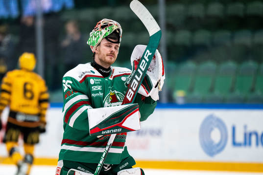 Rögles målvakt Christoffer Rifalk deppar