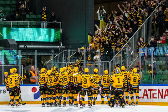 Skellefteås spelare jublar