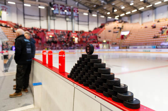 En hög med puckar