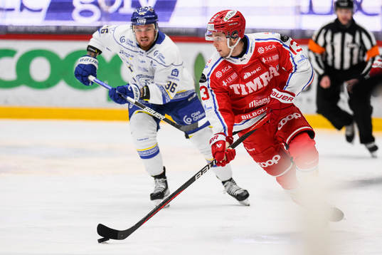 Leksands Lucas Elvenes och Timrås Nicholas Halloran