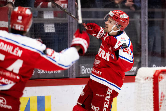 Timrås Anton Lander jublar