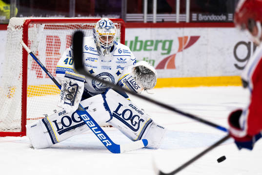 Leksands målvakt Mantas Armalis