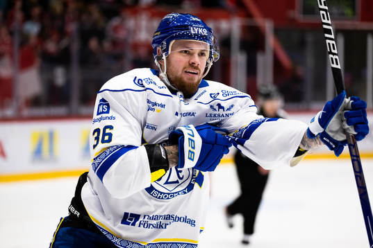 Leksands Lucas Elvenes jublar