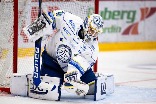 Leksands målvakt Mantas Armalis