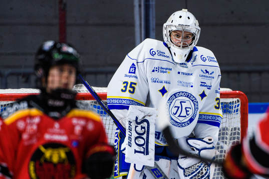 Leksands målvakt Emma Polusny