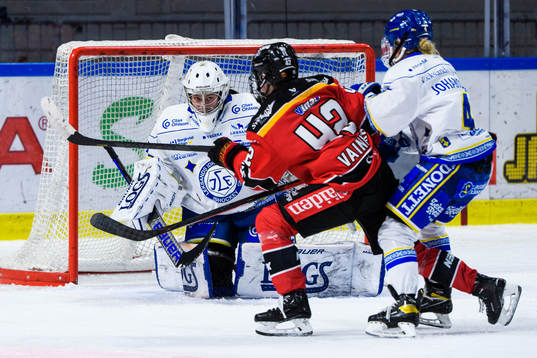 Leksands målvakt Emma Polusny