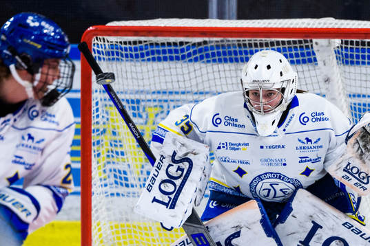 Leksands målvakt Emma Polusny