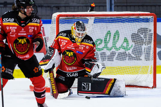 Luleås målvakt Frida Axell