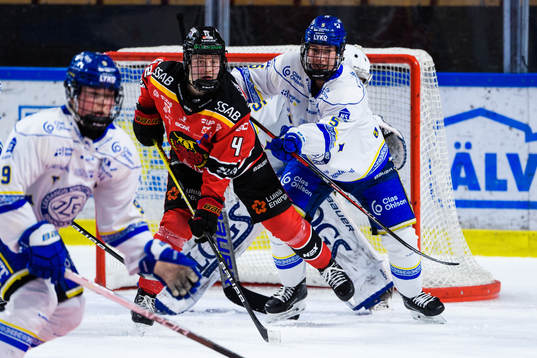 Luleås Viivi Vainikka och Leksands Nathalie Lidman