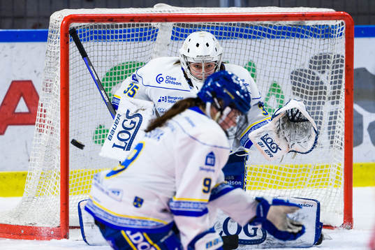 Leksands målvakt Emma Polusny