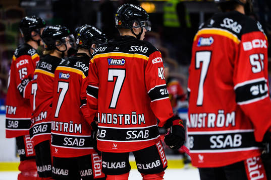 Luleås spelare med nr 7 på ryggen